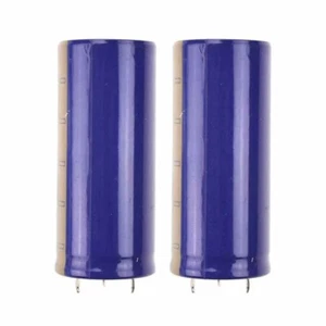2pcs 10000UF 100V HiFi Audio Filter Capacitor 4pin Electrolytic Capacitors 35*80 - Picture 1 of 5