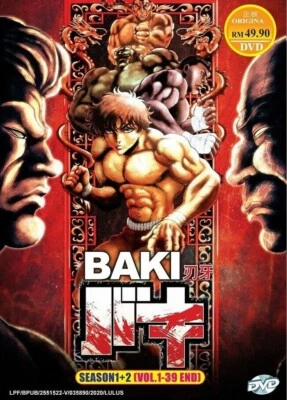 DVD Anime BAKI Complete TV Series Season 1+2 Vol.1-39 End English Dubbed - Image 1 of 4