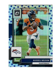 RUSSELL WILSON 2022 DONRUSS OPTIC BLUE STARS PRIZM #58 $20.00 DENVER BRONCOS