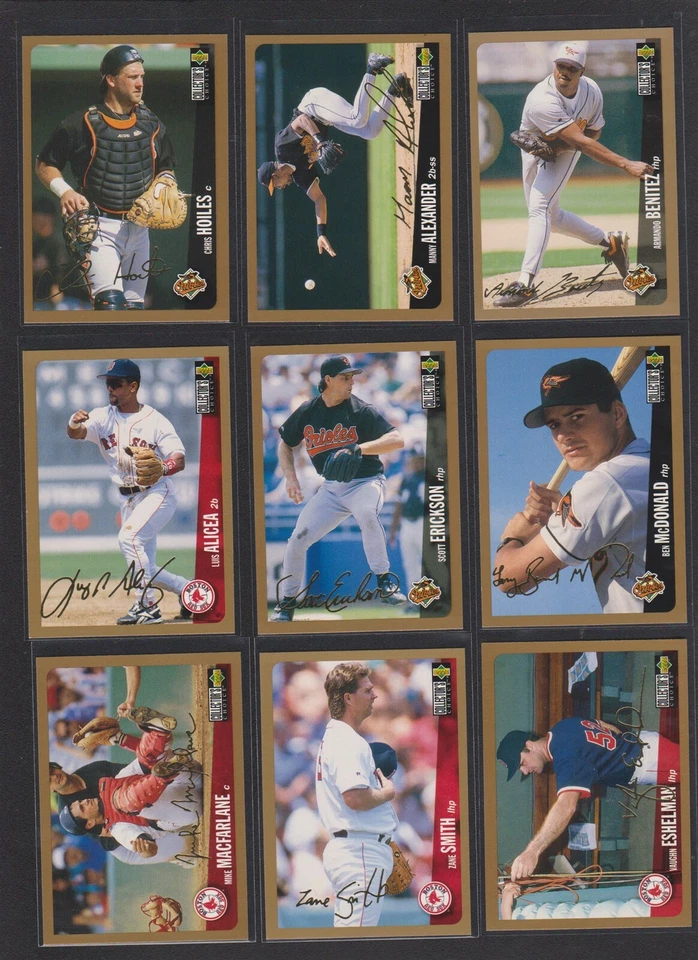 1996 COLLECTOR'S CHOICE GOLD SIGNATURE #53 MANNY ALEXANDER ORIOLES SP 1:36 - Image 1 of 1