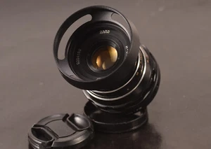 Serviced CLA Industar 61L/D 2.8/55mm USSR Leica Lens L39 FED ZORKI, Fuji FX M4/3 - Picture 1 of 12