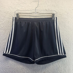 Adidas Climalite Shorts Womens Medium Black Elastic Waist Drawstring