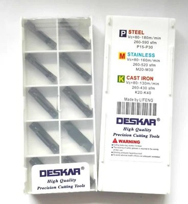 DESKAR MGMN200-G LDA carbide alloy grooving cutting inserts 2mm carbide milling insert