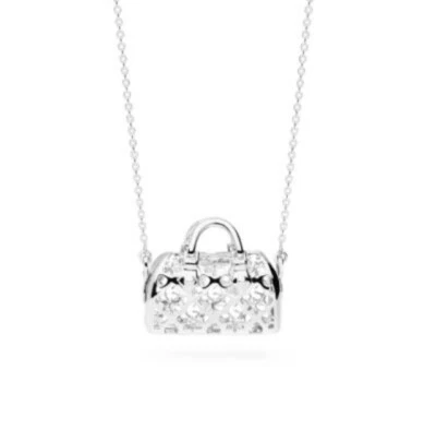 Rosato collana borsetta argento 925°°° RIC20 - Immagine 1 di 2