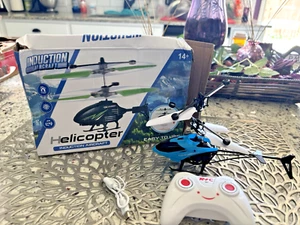 Mini Rc Drone Rechargeable Helicopters Drone Toys Induction Aircraft Hover Toys - Picture 1 of 3