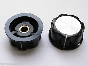 12 perillas de baquelita perilla de control de tono de volumen 13,5 mm X 22,5 mm negro 2# - Imagen 1 de 5