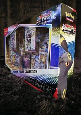 Pokemon S&V Prismatic Evolutions Premium Collection Figure - Image 1 of 4