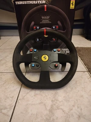 Thrustmaster T300 Ferrari Integral Racing Wheel Alcantara Edition Volant de... - Image 1 of 4