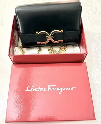 Salvatore Ferragamo Crossbody Vara Bow Shoulder Bag - NWOT - Image 1 of 4