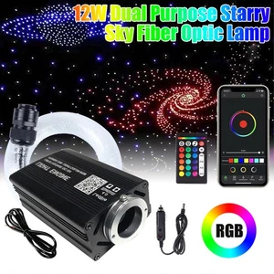 500PCS Car Home Headliner Star Light Kit Roof Starry Ceiling Lights Fiber Optic - Picture 1 of 20