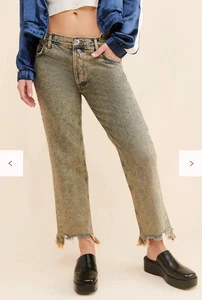 We The Free Maggie Mid-Rise Straight Leg Jeans, $78 NWT, Size 24 - Picture 1 of 12