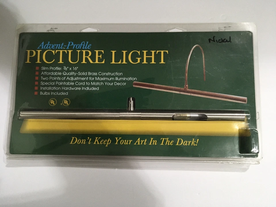 Новый (открытая коробка) дом Трои 16» Advent картина света APR16-52 никель - Изображение 1 из 3