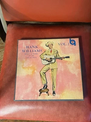 HANK WILLIAMS 36 More Of His Great Hits Vol 2 1958 Box Set 3xLP MGM  3E4 w Inser Foto 1 de 4