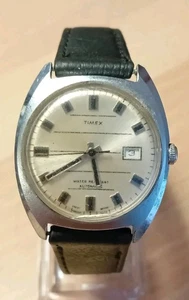 Vintage 1973 Timex 46650 Automatic Men's Date Watch. Full Working Order. - Picture 1 of 24
