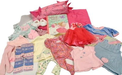 American Girl Bitty Baby Mixed Lot Clothes Shoes Accessories Bedding Pieces Book - Image 1 of 4