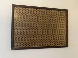 A1 Picture Frame Photo Frame Poster Frame  Real Solid Oak - Dark Oak - Picture 1 of 6