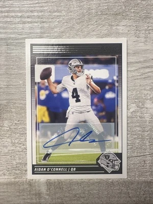 2024 Aidan O'Connell Auto -  Score  #147 Las Vegas Raiders  - Image 1 of 2