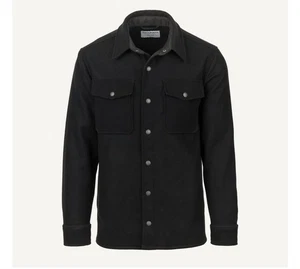 Duckworth  Snowcrest Shirt Jacket Black Size L - Picture 1 of 5