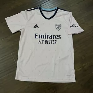 2022-2023 Arsenal Third Jersey Player Version Authentic Pink Kit Mens XL Fly - Picture 1 of 12
