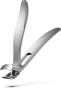 Angled Head Long Handled Toenail Clipper for Seniors - Large Wide Jaw Nail Clip - Picture 1 of 11