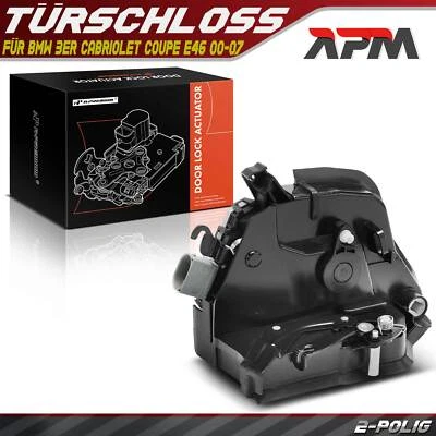 Door Lock Actuator Driver Side Front Left for BMW 3 Series Cabriolet Coupe E46 - Image 1 of 4