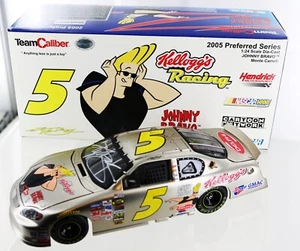 Kyle Busch #5 Johnny Bravo 2005  Monte Carlo, Nickel Finish diecast  Autographed - Picture 1 of 1