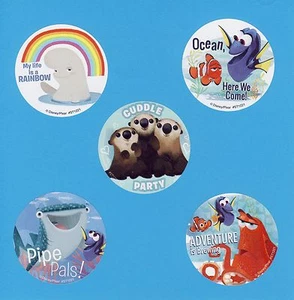 15 Finding Dory - Large Stickers - Marlin, Bailey, Destiny, Hank, Otter Babies - Picture 1 of 1