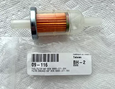 HONDA GL1500 GL1200 ST1100 VT1100 VT750 VT600 CB400 PC800 ALPHA FUEL FILTER - Image 1 of 4