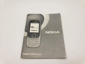 Nowa angielska Nokia 2330 Classic Komórka Instrukcja obsługi 3POSTUK - Zdjęcie 1 z 4