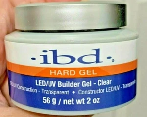 IBD Builder Gel Hard Gel Clear 2 oz LED/UV - Picture 1 of 1