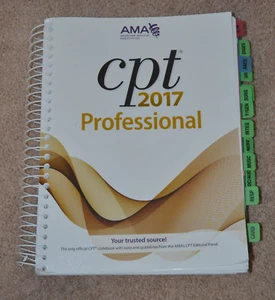 CPT 2017 Professional Edition by American Medical Association (2016, Spiral) - Picture 1 of 3