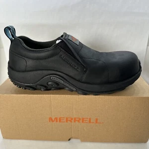 Scarpe da lavoro Merrell Jungle Moc LTR CT in pelle nera J099302 donna taglia 8 - Foto 1 di 10