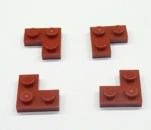 20x - LEGO Piatto Rosso Scuro 2x2 Angoli (2420) Nuovo - Foto 1 di 1