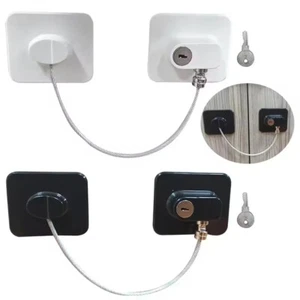 1-2 PIEZAS Cerradura de Puerta de Frigorífico con Llaves A Prueba de Niños para Frigorífico Congelador, Armarios - Imagen 1 de 25