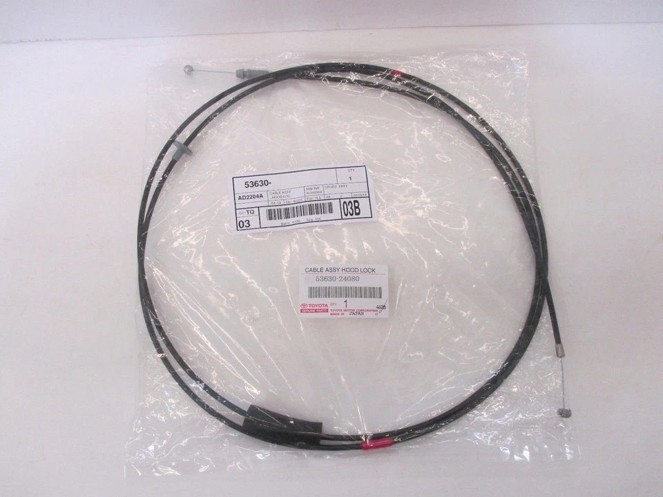 LEXUS OEM FACTORY HOOD RELEASE CABLE 2002-2010 SC430 - Image 1 of 1