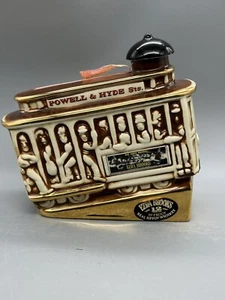 Vintage 1968 Ezra Brooks Powell & Hyde Trolley Car Train Whiskey Decanter EMPTY - Picture 1 of 7
