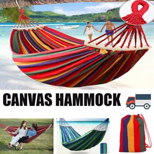 Hamaca de camping doble para 2 personas silla cama exterior jardín colgante columpio para dormir - Imagen 1 de 63
