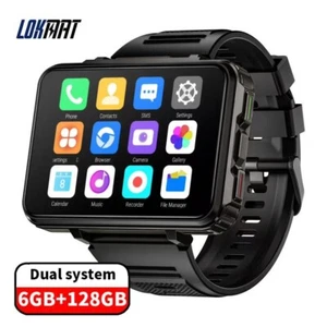 Reloj inteligente 2,4" LOKMAT APPLLP 5 Max 4G 6GB+128GB cámaras duales Android 10 1500mAh - Imagen 1 de 23