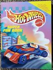 Mattel 1998 Hot Wheels Super Fun Book Hobby Coloring Activity Pages Softcover