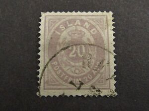 nystamps Iceland Stamp # 13a Used $675          U2y532