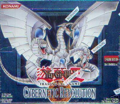 Cybernetic Revolution Sealed Yu-Gi-Oh! Booster Packs in Cybernetic Revolution Sealed Yu-Gi-Oh! Booster Packs in