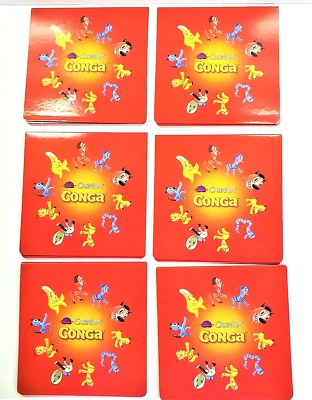 Cranium CONGA Game Set of 6 Score Cards Replacement Pieces Parts - Image 1 of 2