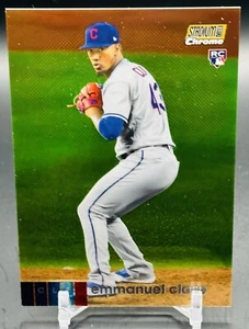 2020 Stadium Club Chrome GOLD /50 RC Refractor Emmanuel Clase RC Guardians - Picture 1 of 2