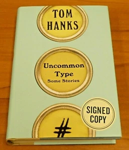 Tom Hanks Signed Book Uncommon Type Some Stories - Imagen 1 de 4