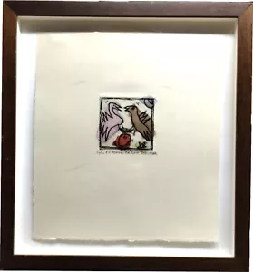 Limited Edition (24/50) BRUCE BOTTS Pencil Signed Framed Print REASON FOR FLIGHT - Picture 1 of 4