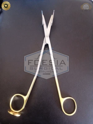 Trepsat Face Lift Dissection Scissors TC Insert With Speculated Tips 8.5 inches - Image 1 of 4