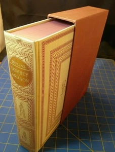 Vintage Dombey And Son by Charles Dickens Book. The Heritage Press.  - Picture 1 of 12