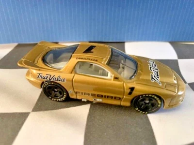Hot Wheels 1998 First Editions 16/40 653 Pontiac IROC Firebird Gold 5spYGY Loose - Image 1 of 2