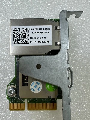 Dell iDRAC7 02827M 2827M Express Remote Access R320 R420 R520 R620 T320 T420 - Image 1 of 4