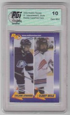 2002-03 rookie review PGI 10 Gilbert Brule / Guillaume Latendresse #NNO